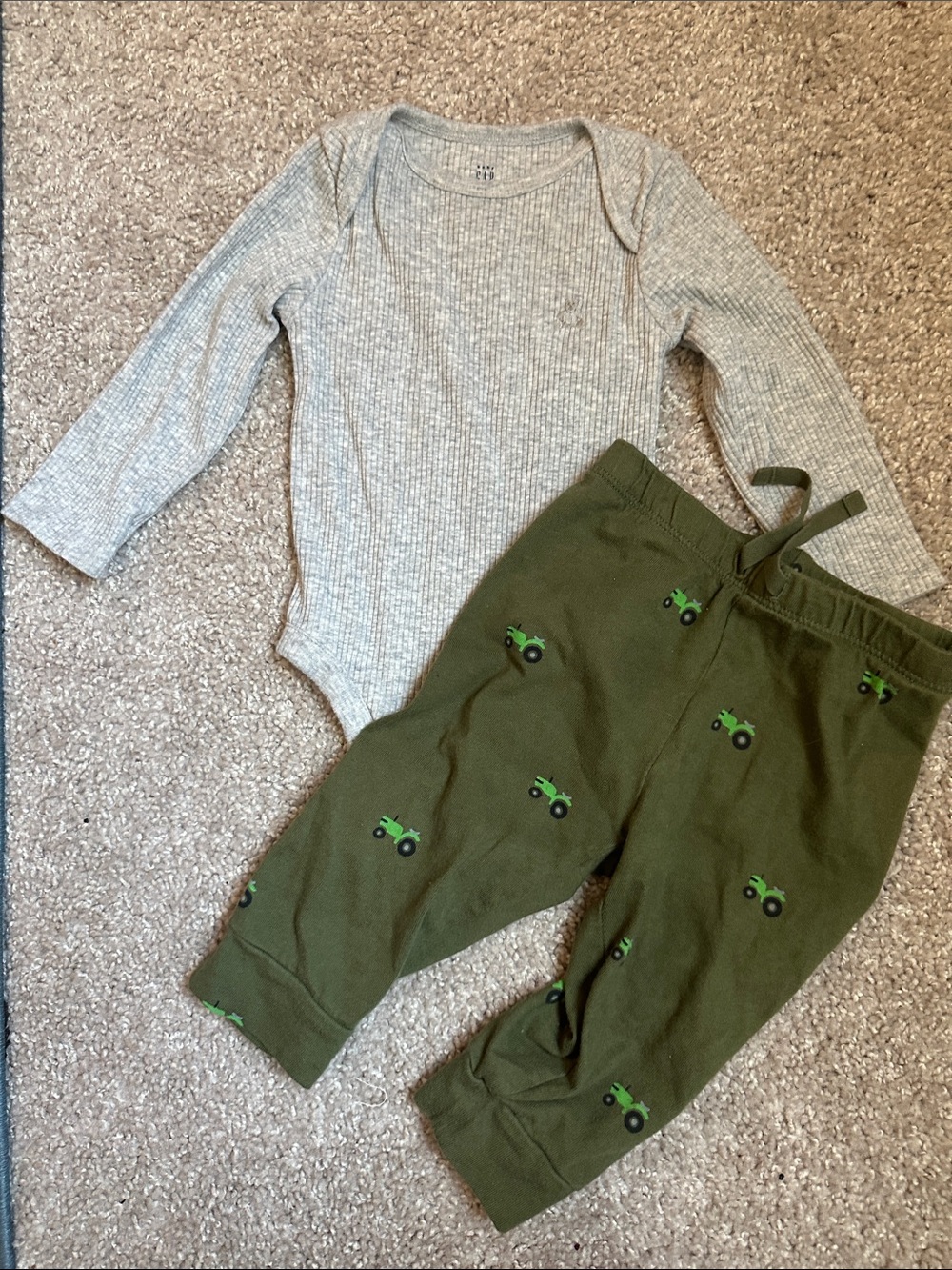 BabyGAP Long Sleeve Onesie + Joggers Bundle